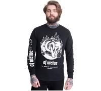 Of Virtue - Fallen Apart - Longsleeve - black - S - 100% Cotton,Jersey S