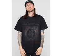 Of Virtue - Omen Cover - T-Shirt - black - S - 100% Cotton S