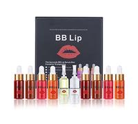 Ofanyia BB Lips Serum Kit: Semi-Permanent Lip Makeup, Lip Gloss Serum With 4 Liquid Pigments, Exfoliating Gel and Booster
