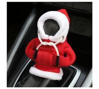 OFBAND Christmas Car Decor Gear Shift Knob Cover, Universal Interior Car Accessories Hoodie for Gear Shifter Knob (Christmas Red)