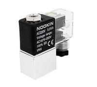 OFBMXGKAO 1/8 Inch Pneumatic Silence Electric Solenoid Air Valve Coil AC 220V