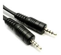 OFC 3.5mm 4 Pole Jack Plug to 3.5mm 4 Pole Jack Plug Cable 1.8m