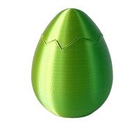 Ofcwoa 3D Printed Egg, Reusable Fillable Collectible Figure - Colourful Easter Eggs, for Sweets, Easter Basket, Girls, Friends, Family, Home, School, Studio, Desk and