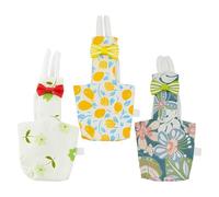 Ofcwoa Birds, Reusable with Waterproof Inner Layer, 3-Piece Cute Urine Moisture Protection Suit for Cockatiels - For Finches, African African Greys, Cockatoos, Wedge Tail Parakeets