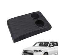 Ofcwoa Car Centre Console Protective Cover, Double Drink Holder Car Shelf, Vehicle Central Armrest Box Cover | For Vehicle SUV Truck Family Car Everyday Garage Use