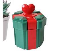 Ofcwoa Christmas Boxes, Reusable Container with Heart, Decorative Christmas Boxes with Lids, for Party, Wedding, Birthday, Holiday, Marriage Proposal, Sweets, Biscuits, Chocolate Rings, Men