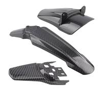 Ofcwoa Motorcycle Mudguard - Shock-Absorbing Carbon Fibre Lightweight | Motorcycle Front Mudguard Replacement Part, For Adventures, Workshops, Home Mechanics, Commuting On The Road, Tours And