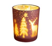 Ofcwoa Tea Light Candle Holder, Stand for Votive Candles, Christmas Candle Holder, for Holiday, Thanksgiving, Indoor, Living Room, Fireplace, Sims, Farmhouse, Wedding Reception, Party