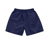 ofeirhz Boy Short Plus Size Boys' Summer Trousers Children's Summer Shorts Mid to Large Boys' Summer Cargo Pants Five Point Pants Elastic Waist Boy Shorts (Blue, 11-12 Years)