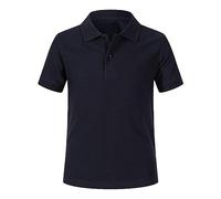 ofeirhz Infant Boys Tops Up Short Sleeved Top for 4 to 8 Years Fort Night Shirts (Navy, 7-8 Years)