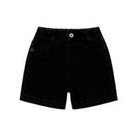 ofeirhz Jean Shorts Size 8 Baby Little Girls Boys Jeans Shorts Design Cute Summer Denim Pants with His Favorite Undershirt and T Shirt Plain Short (Black, 4-5 Years)