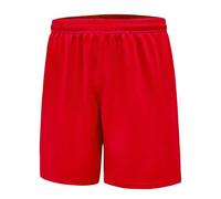 ofeirhz Leak Proof Boy Shorts Running Training Fitness Quick Drying Sports Shorts for Children Basketball Elastic Short Compression Short Boys (Red, 7-8 Years)