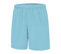 ofeirhz Leak Proof Boy Shorts Running Training Fitness Quick Drying Sports Shorts for Children Basketball Elastic Short Compression Short Boys (Sky Blue, 7-8 Years)