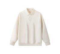 ofeirhz Long Sleeve Polo Shirts Mens Non Iron Wrinkle-Free Golf Tops Solid Color Relaxed Fit Casual Shirt Super Soft Comfortable Breathable Mens Sweatshirts for Hiking Fishing Golfing Beige