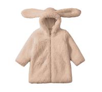 ofeirhz Star Coat Children's Warm Coat Baby's Imitation Coats Mid Length Little Girl's Plush Home Clothes Top Size 5 Girls Coats Khaki