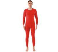 ofeirhz Thermal Underwear Mens Fleece Lined Base Layer Long Sleeve Top & Bottom Mens Thermal Underwear Set Long Johns Compression Suit for Winter Warmth Workout Skiing Running Hiking