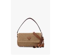 Ofelia Woven Straw Natural Cognac Shoulder Bag - Tne / One Size
