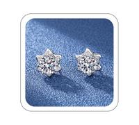 ofertas del dia de hoy relampago Delicate Hoop Earrings for Women, Dainty Small Huggie Hoop Earrings | Hypoallergenic Cubic Zirconia Flower Hoops Earring Jewellery Gifts for Ladies