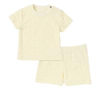 Off AO Terry Short Set - unisex - Off White - Kids Sets - Yellow - 2 Y - Kids 2 Y