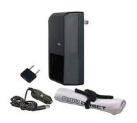 Off Camera Rapid Charger For Sony NP-FM Series Battery (Alternative For Sony BC-VM10) + Nwv Direct Microfiber Cleaning Cloth.