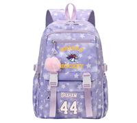 Off Campus Backpack Character Graham 44/Logan 22/Tucker 46/Dilaurentis 66 Printed School Bag Briar University Merch School Backpack for Teen Girls Off Campus Merch for Fans A03