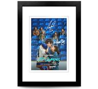 Off Campus Cast Signed Poster Print Picture Display Autograph Memorabilia Romance Movie Fans Gift A4/A3 Ella Bright Belmont Cameli (A4 Framed & Mounted)