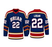 Off Campus Merch Off Campus Hockey Jersey Graham 44 & Logan 22 & Tucker 46 & Di Laurentis 66 Briar U Jersey Shirts Men/Women Unisex Long Sleeve Briar Hockey Shirts for Fans