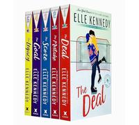 Off-Campus Series Books 1 -5 Collection Set by Elle Kennedy (The Deal, The Mistake, The Score, The Goal & The Legacy)
