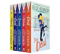 Off-Campus Series Books 1-5 Collection Set By Elle Kennedy (The Deal, The Mistake, The Score, The Goal & The Legacy)