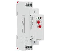 Off Delay Time Relay, AC 220V GRT8-B1DIN Rail Type Delay Timer Switch, Mini Power Off Delay Timer Relay with LED Indicators, for Home Industry