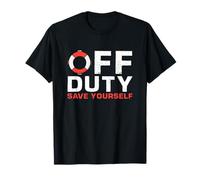 Off Duty Save Yourself Lifeguard T-Shirt