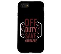 Off duty save yourself - Med Surg Nurse Case for iPhone SE (2020) / 7/8
