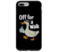Off For A Walk Duck Exercise Walking Humor Goose Case for iPhone 7 Plus/8 Plus