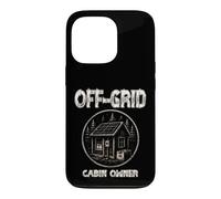 OFF-GRID CABIN OWNER Nature Lover Forest Cottage Solar Power Case for iPhone 13 Pro