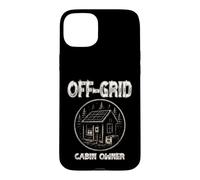 OFF-GRID CABIN OWNER Nature Lover Forest Cottage Solar Power Case for iPhone 15 Plus