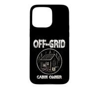 OFF-GRID CABIN OWNER Nature Lover Forest Cottage Solar Power Case for iPhone 15 Pro Max