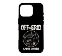 OFF-GRID CABIN OWNER Nature Lover Forest Cottage Solar Power Case for iPhone 16 Pro