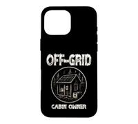 OFF-GRID CABIN OWNER Nature Lover Forest Cottage Solar Power Case for iPhone 16 Pro Max
