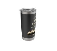 Off Grid Humor Forest Quote Wilderness Camping Nature Stainless Steel Insulated Tumbler