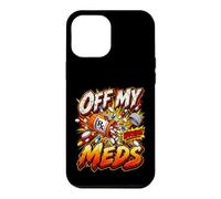 Off My Meds Warning Funny Prescription Pill Graphic Case for iPhone 12 Pro Max