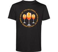 Off My t*ts T-Shirt, Off My t*ts on aperol Spritz Tshirt, Cocktail t-Shirt, Funny Meme Tshirt, Funny Cocktail t Shirt, Summer Drink t Shirt, Aperol Spritz Tshirt, Girlfriend Gift tee Black