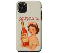 Off My Tits On Sarti Rosa Spritz Italian Cocktail Vintage Case for iPhone 11 Pro Max