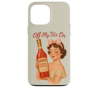 Off My Tits On Sarti Rosa Spritz Italian Cocktail Vintage Case for iPhone 13 Pro Max