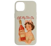 Off My Tits On Sarti Rosa Spritz Italian Cocktail Vintage Case for iPhone 14 Plus