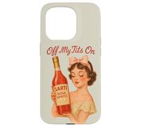 Off My Tits On Sarti Rosa Spritz Italian Cocktail Vintage Case for iPhone 15 Pro