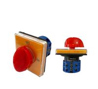 OFF-ON 690V 20A Electrical 8 Terminals LW28-20 LW26-20 Series Rotary Changeover Cam Switch LW26-20/2DS IDGTTLDF
