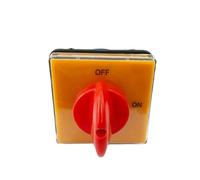 Off-ON 690V 20A Electrical 8 Terminals LW28-20 LW26-20 Series Silver Contact Rotary Changeover Cam Switch LW26-20/2DS