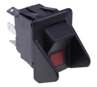 OFF-ON-ON Rocker Switch 30T35687 for Hydraulic for pto OFF-ON-ON | Integrated red LED, visual status check, powered indicator, safety monitoring, clear operation feedback