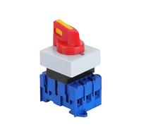 OFF-ON Panel DIN Rail Mounting 3/4P 690V 25/32/40/63/80/100A Isolator Switch Padlock Disconnect(4P,63A)