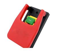 OFF-ON Red Cover Emergency Stop Push Button Switch 16A 250VAC Power-off/Undervoltage Protection Electromagnetic start Switch